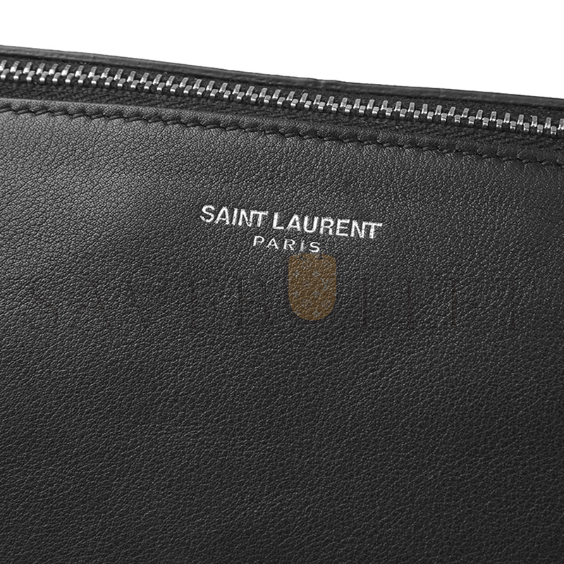 y*l classic Sa**t Lau*nt crossbody leather waist bag 557831givle (26*12.5*7.5cm)